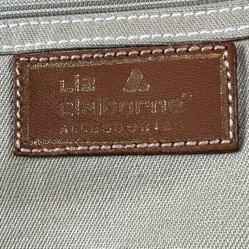 Vintage Liz Claiborne Hard Closure Travel Duffle